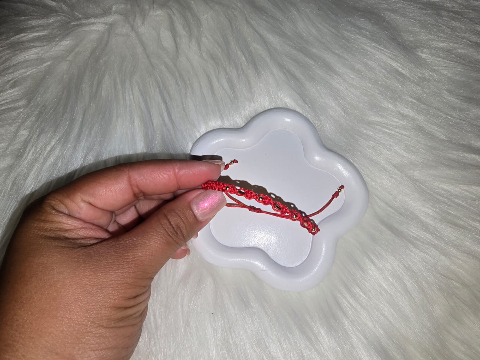 Pulsera Tejida Ajustable